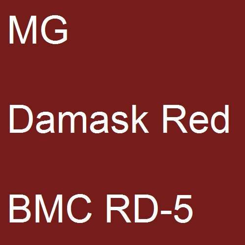 MG, Damask Red, BMC RD-5.